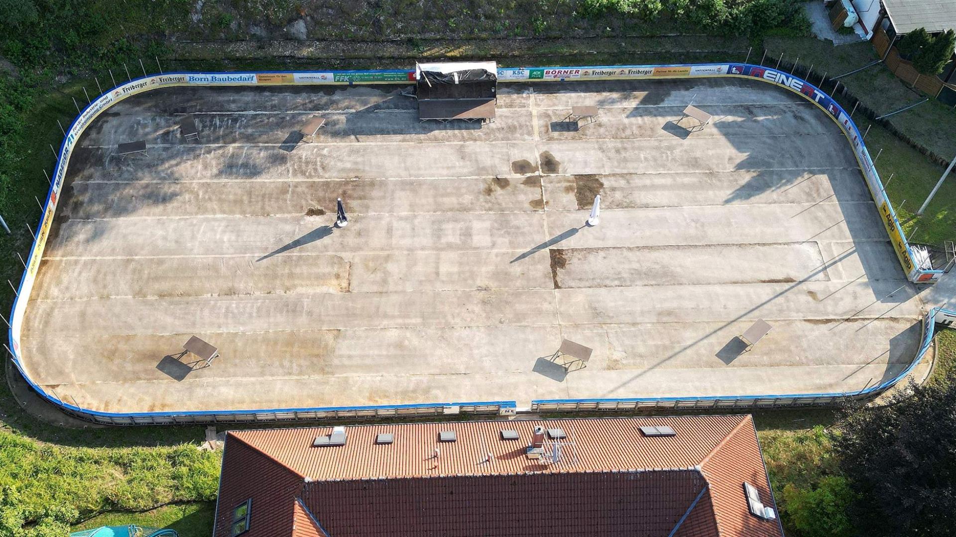 Eisstadion von oben