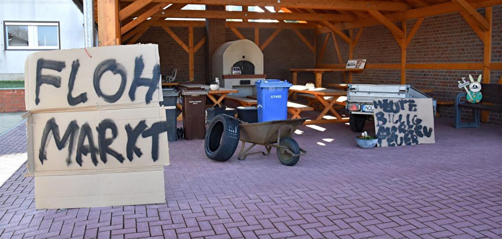 Ostersonntags- Flohmarkt an der Radlerhütte