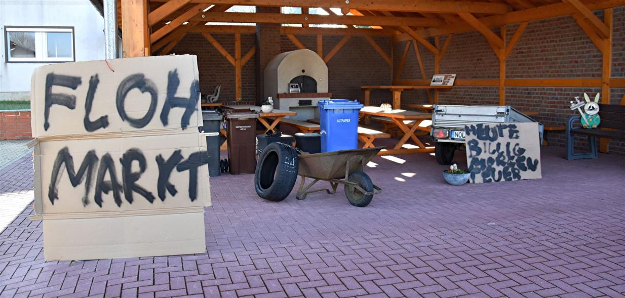 Ostersonntags- Flohmarkt an der Radlerhütte