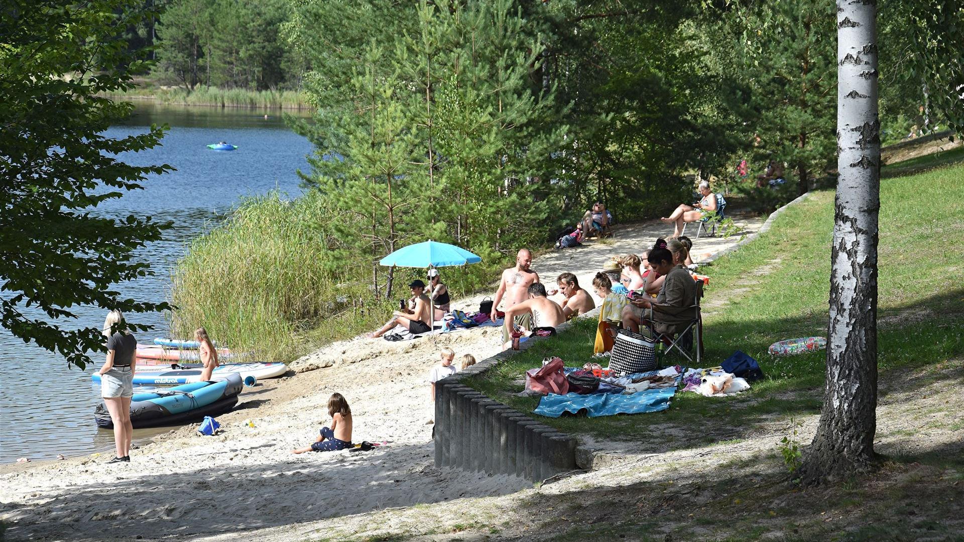 Spaziergang zum Waldsee
