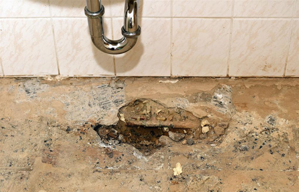 Wasserschaden - Kita 