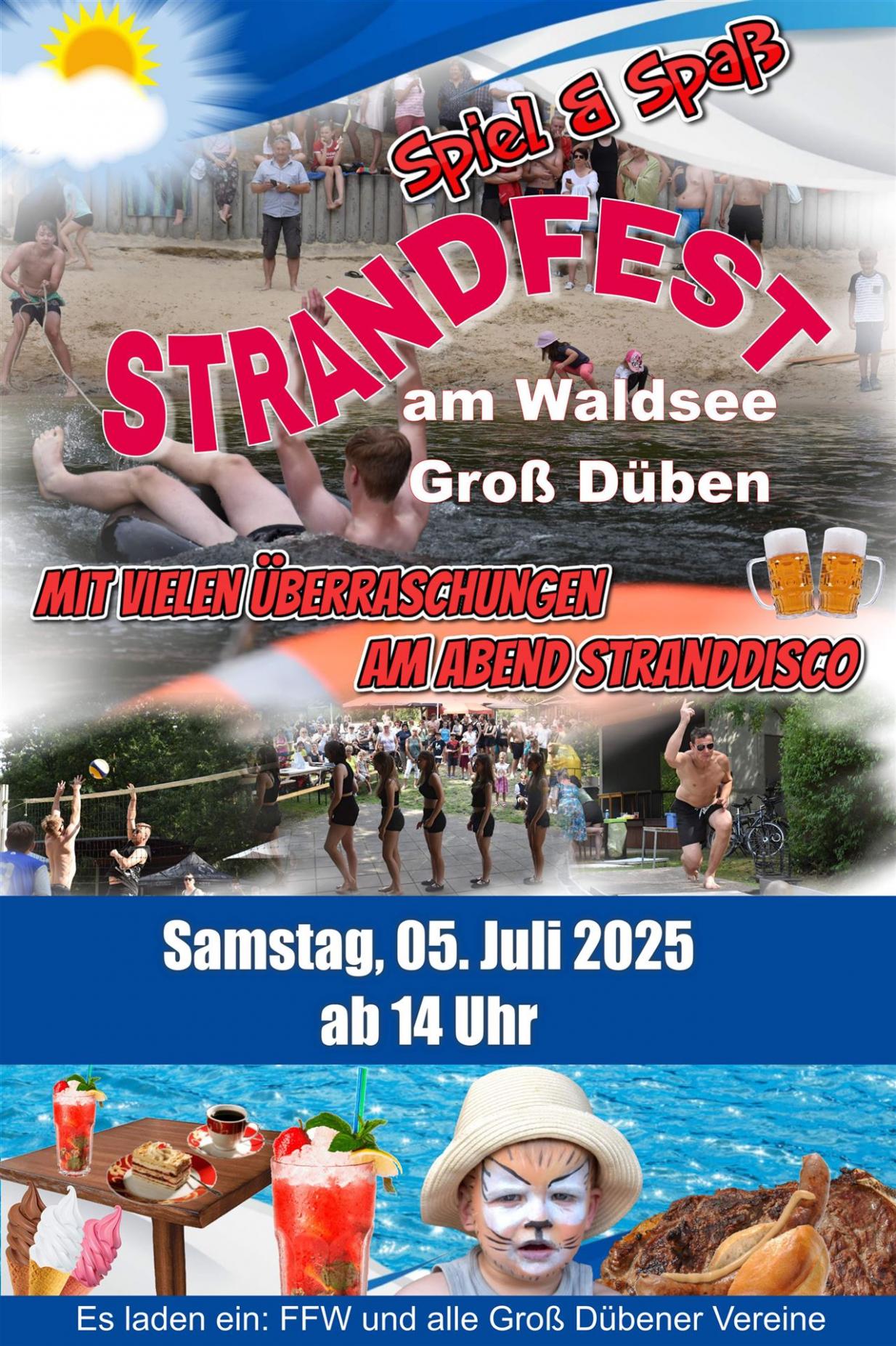 Strandfest am Waldsee Groß düben 2025
