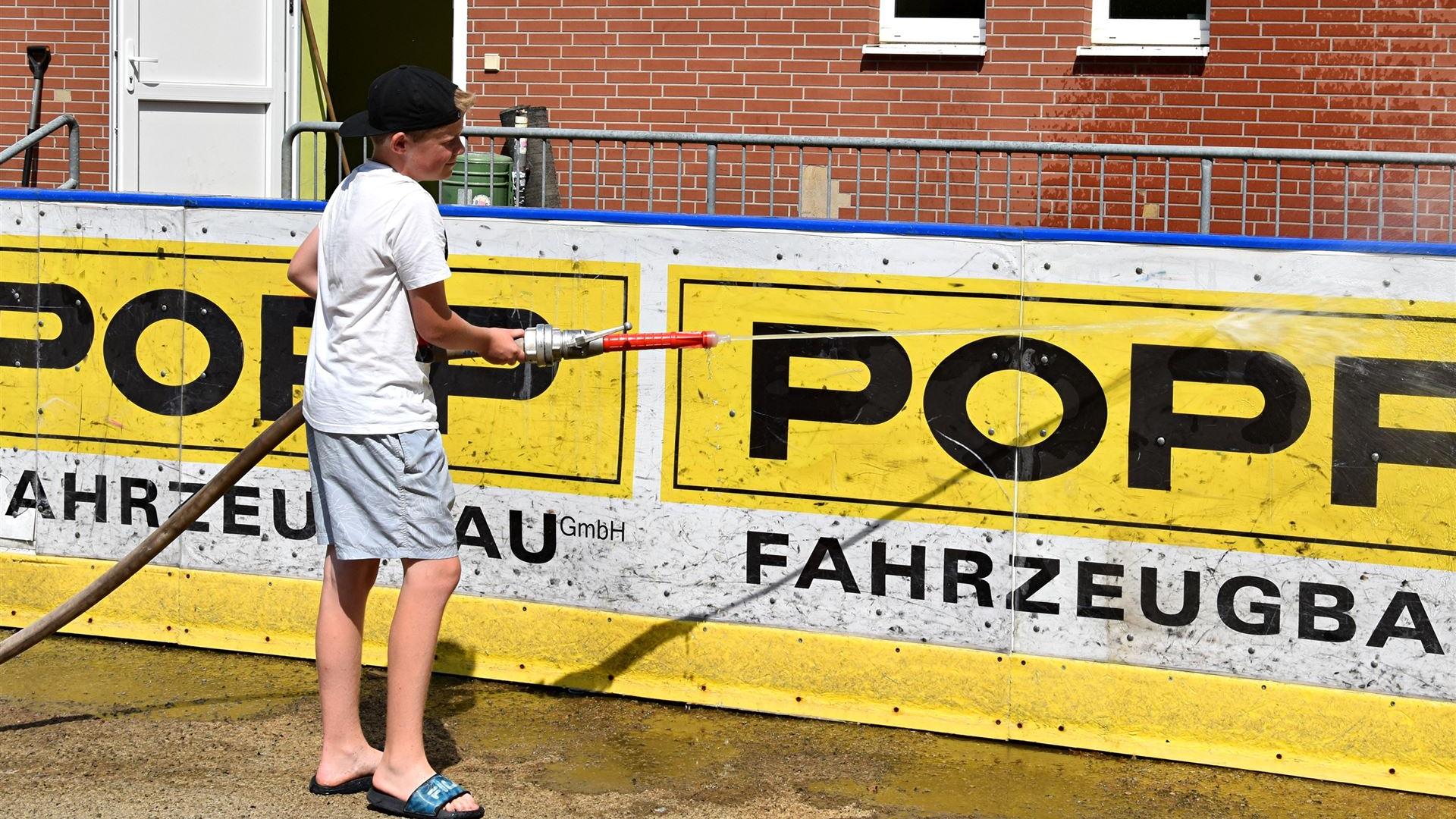 Reinigung der Bande