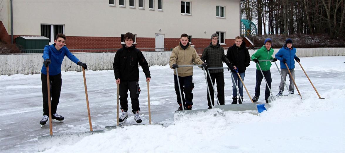 2016 - Schnee schieben