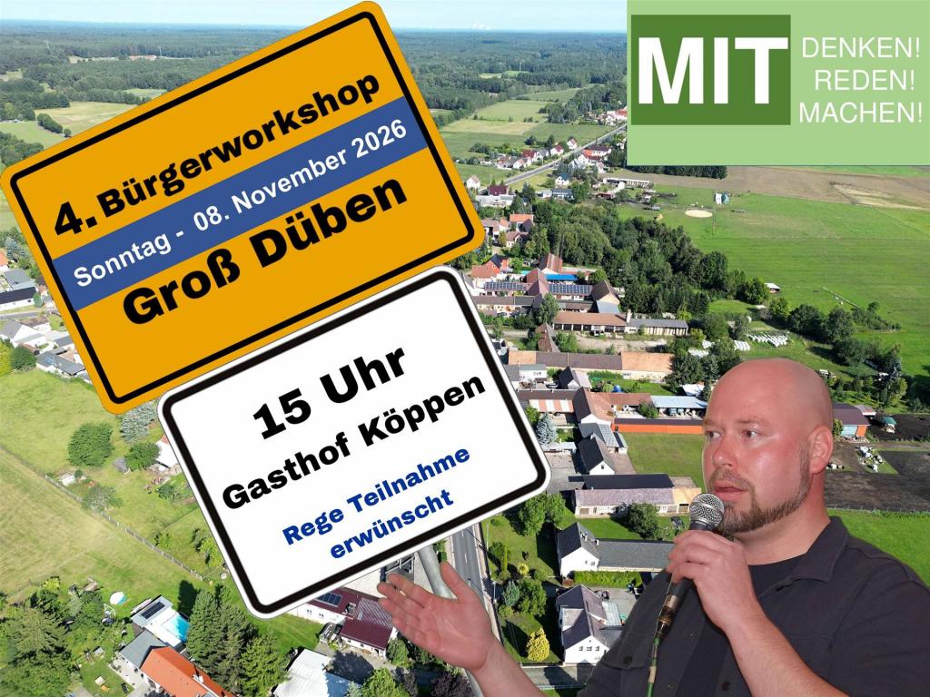 Einladung zum Bürgrworkshop 2026