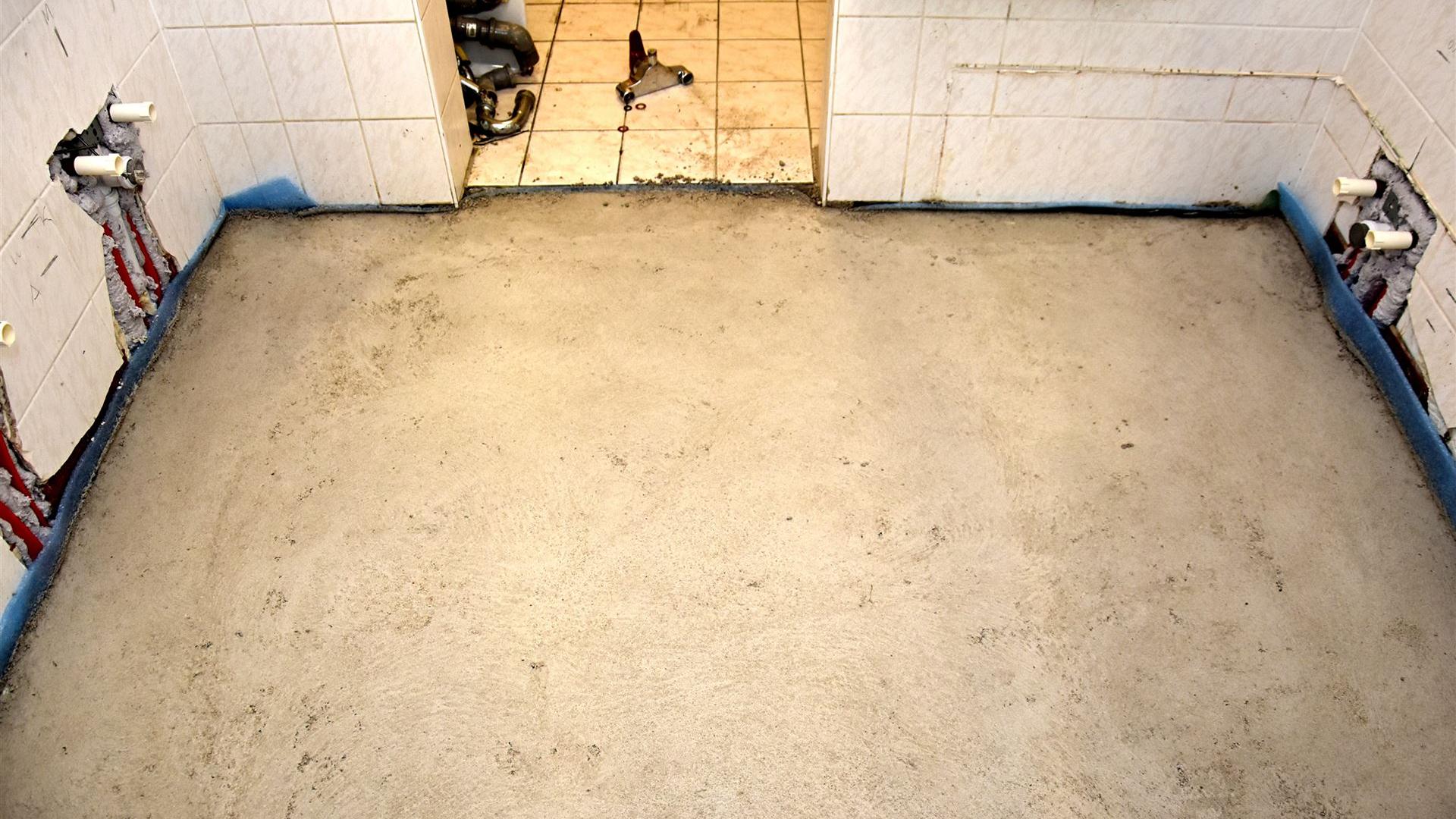 Estrich wurde am 17.02.2026 verlegt