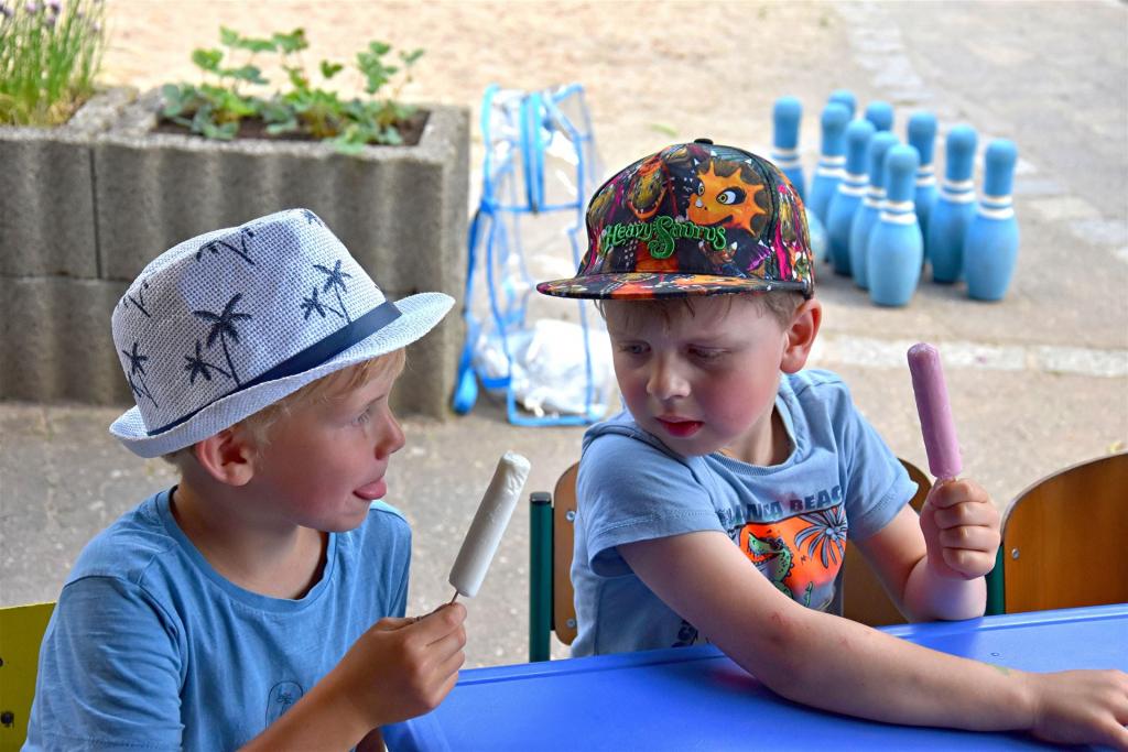 Eis zum Kindertag in der Kita Groß Düben