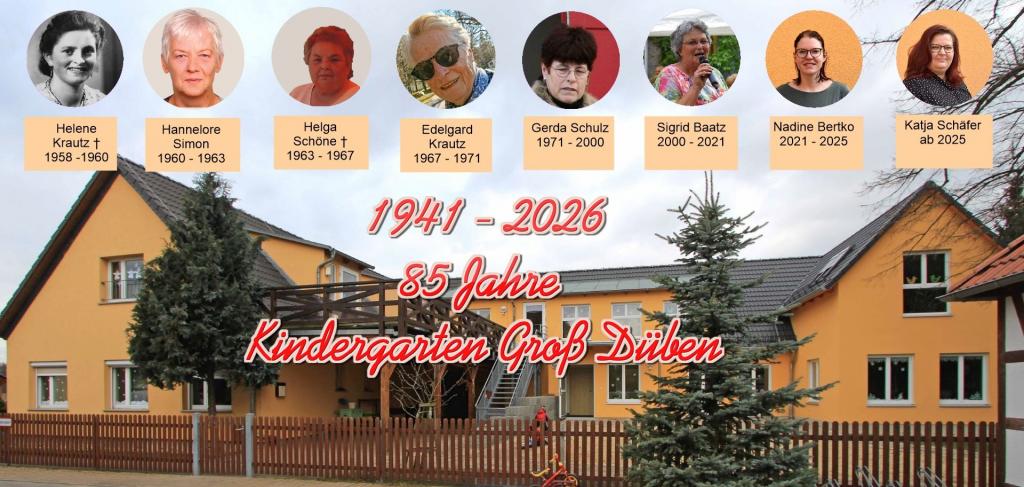 Leiterinnen des Kindergarten Groß Düben
