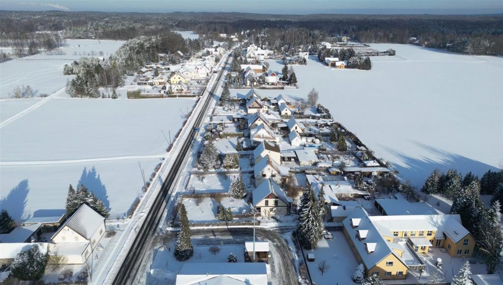 Groß Düben von oben am Samstag, den 10.01.2026