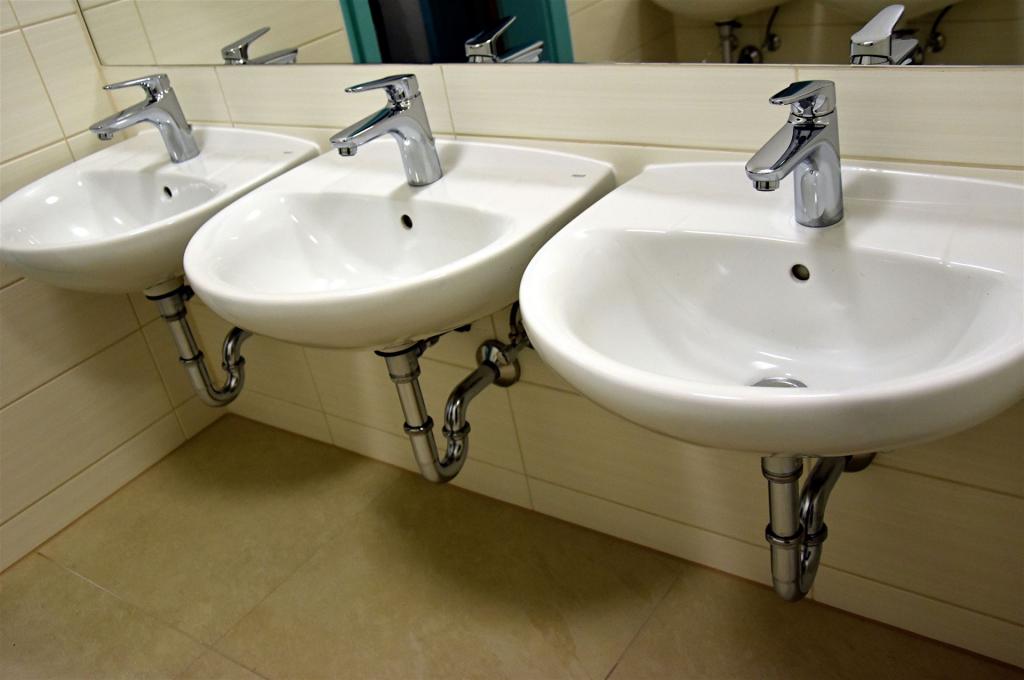 Neuer Waschraum in der Kita