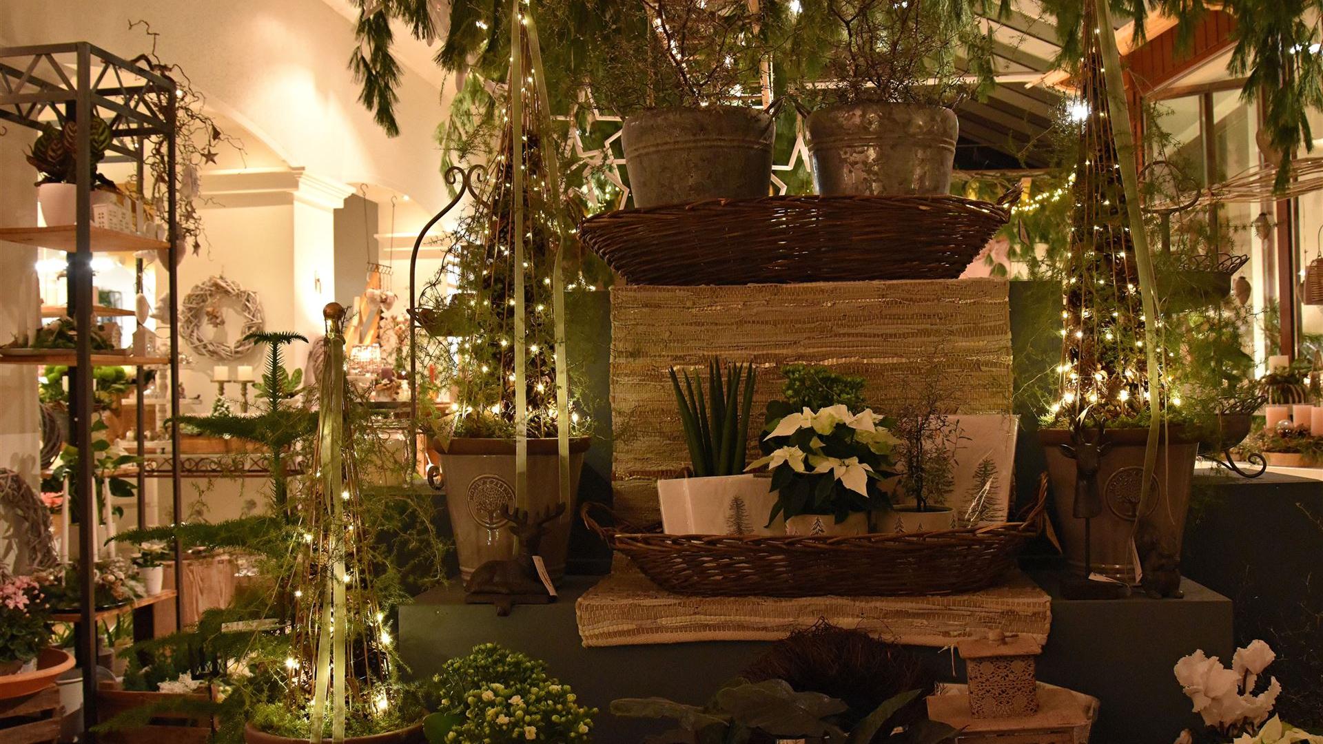 Abend im Blumenladen