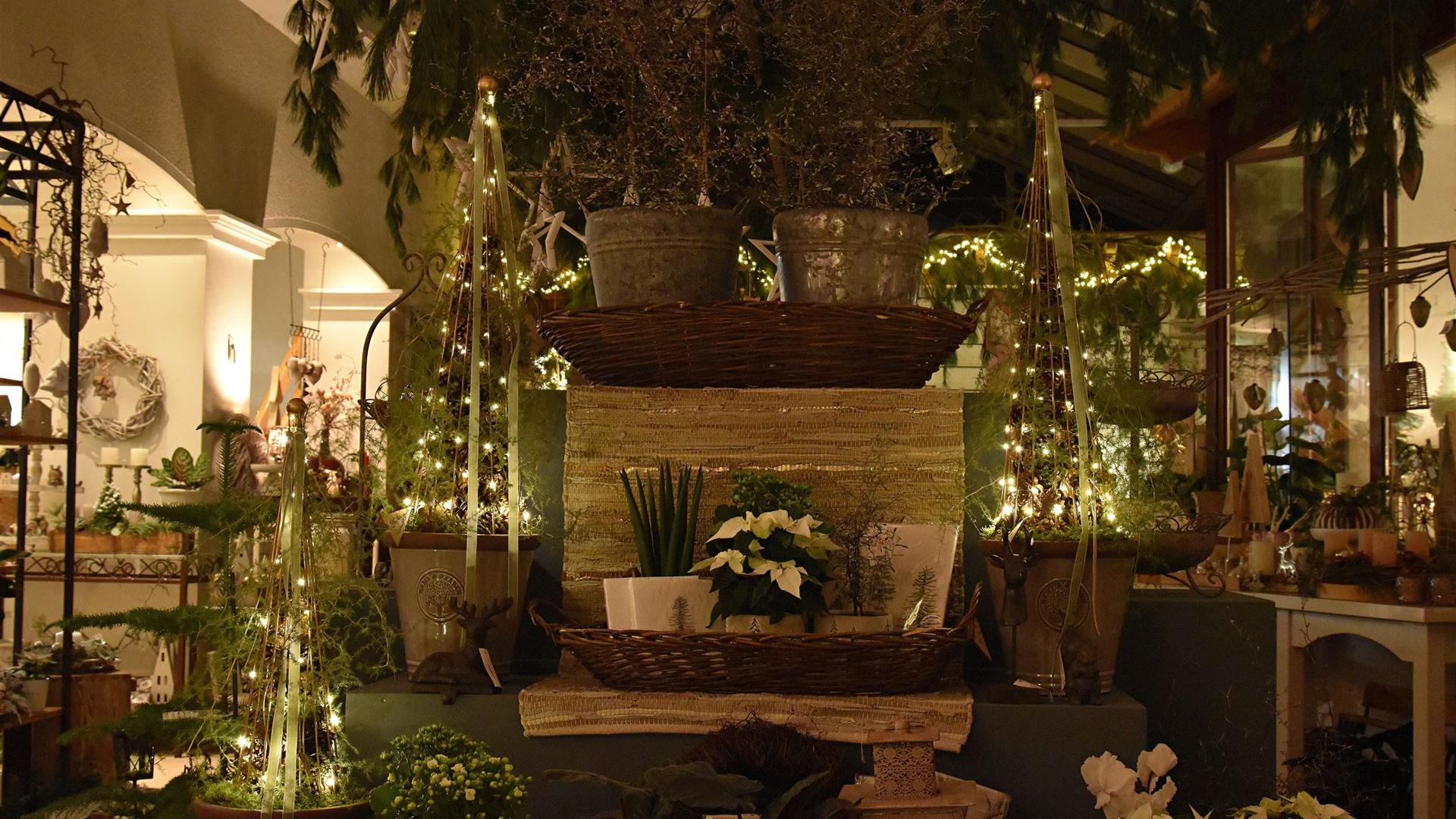 Abend im Blumenladen