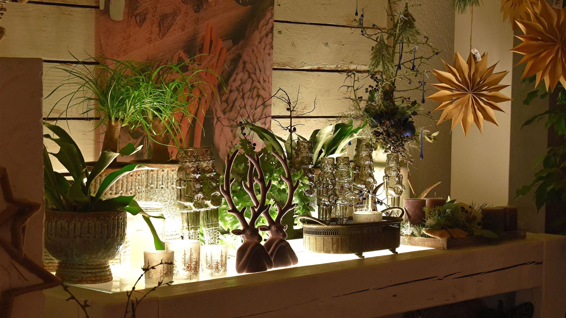 Abend im Blumenladen