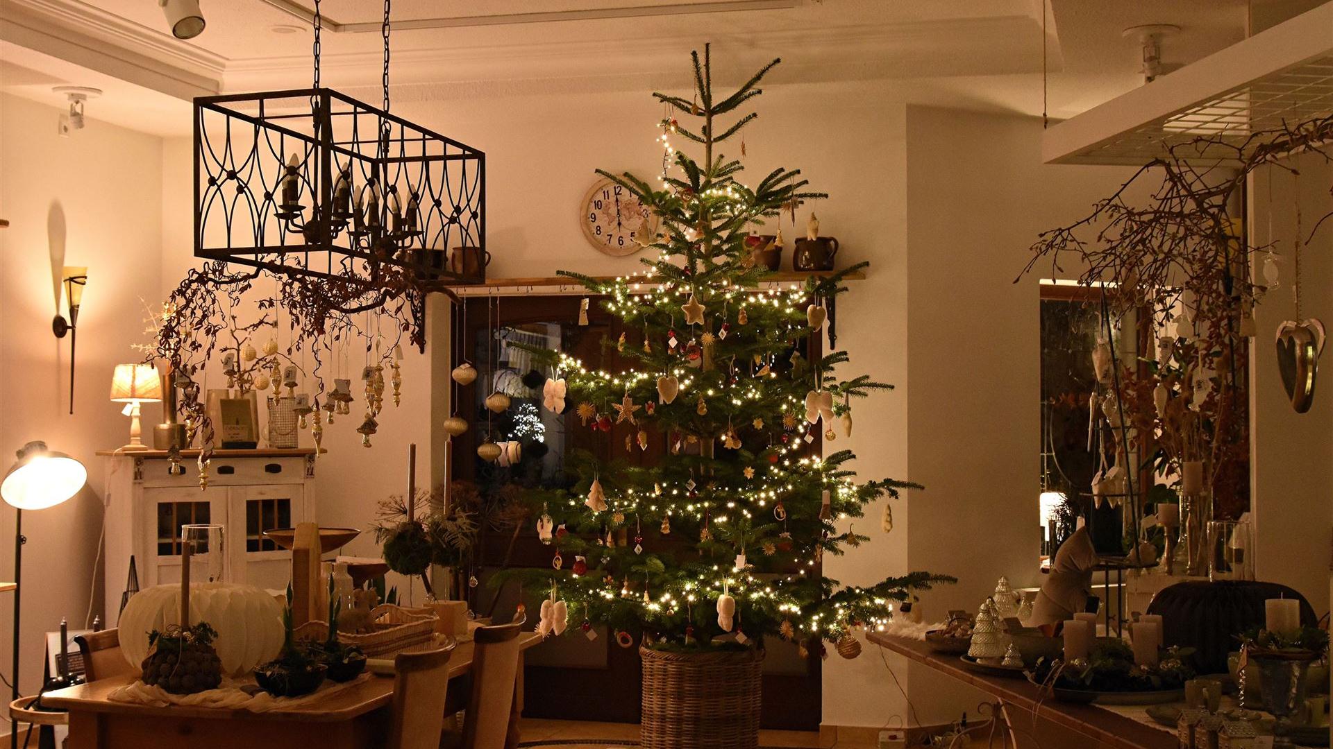 Abend im Blumenladen