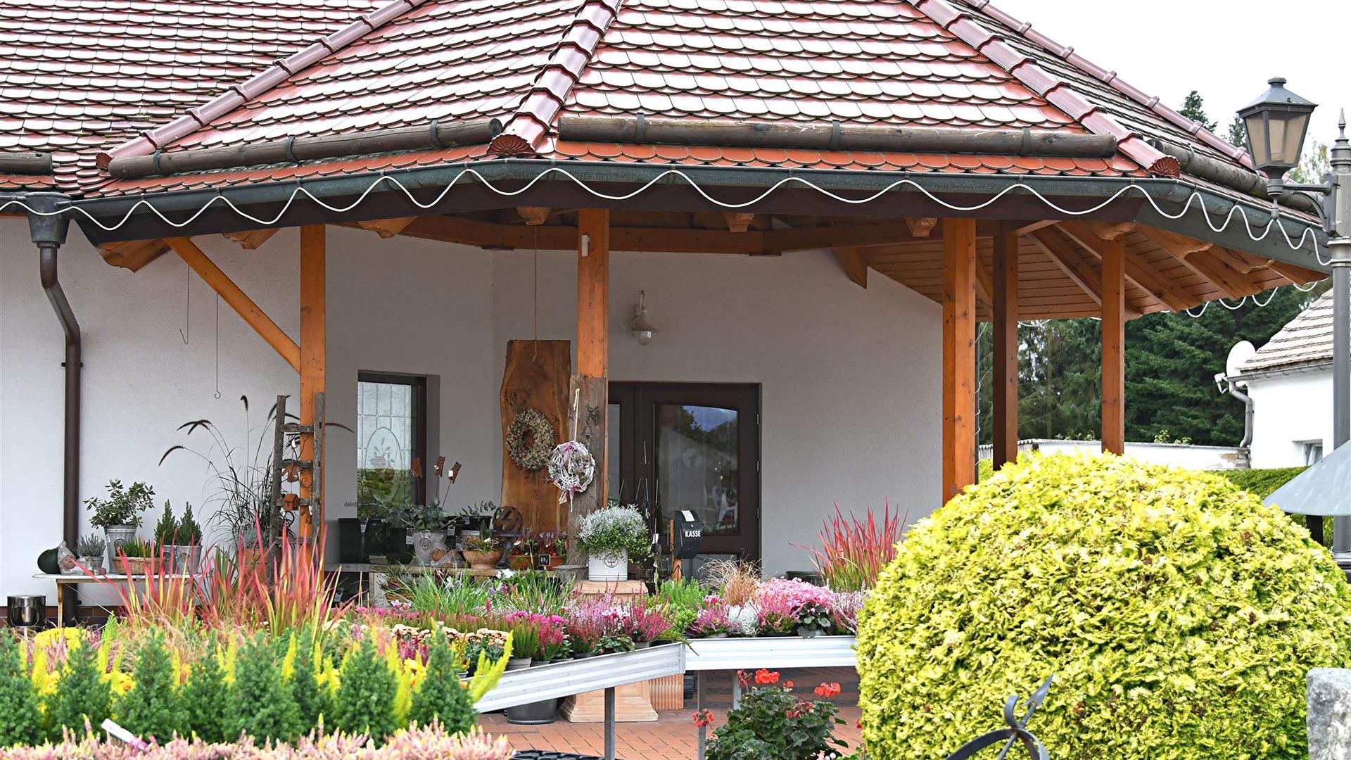 Herbst im Blumenladen Krautz