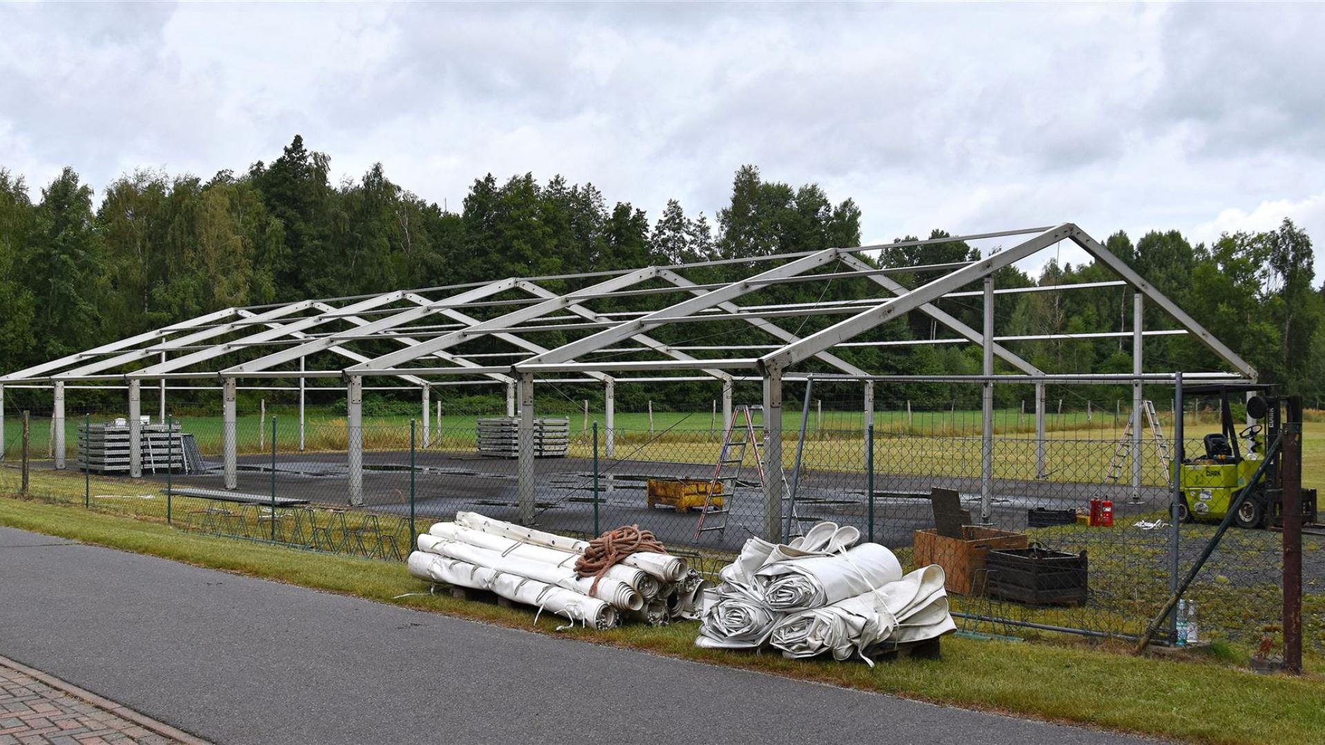 Zeltaufbau 2026