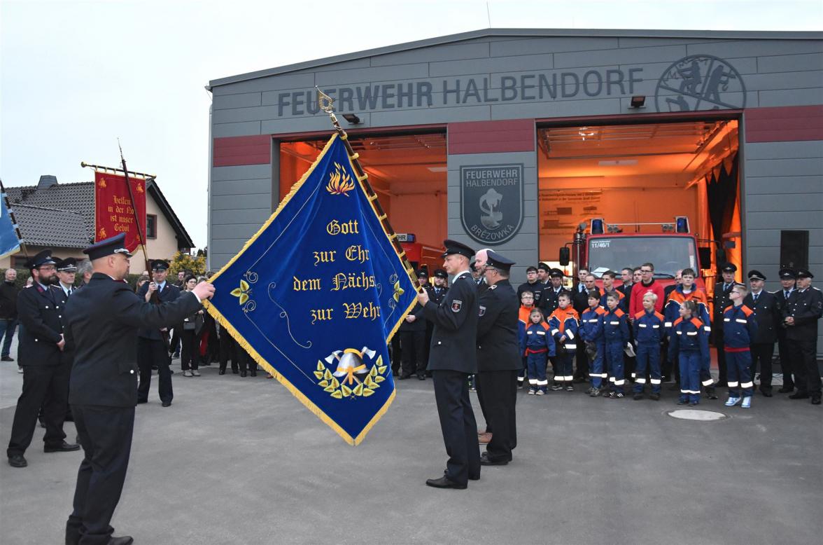 Einweihung Fahne Einweihung Fahne