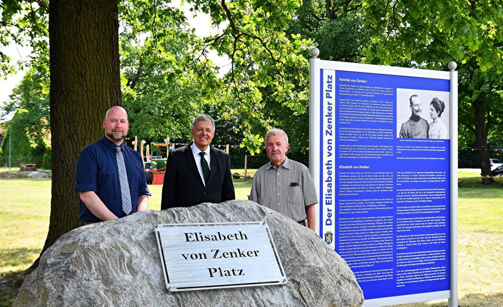 Einweihung Elisabeth von Zenker Platz am 31.05.2026