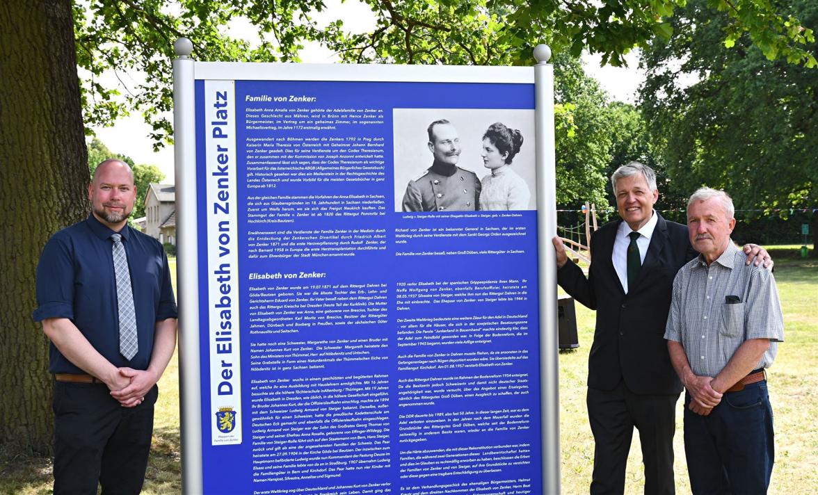 Einweihung  Elisabeth von Zenker Platz am 31.05.2026