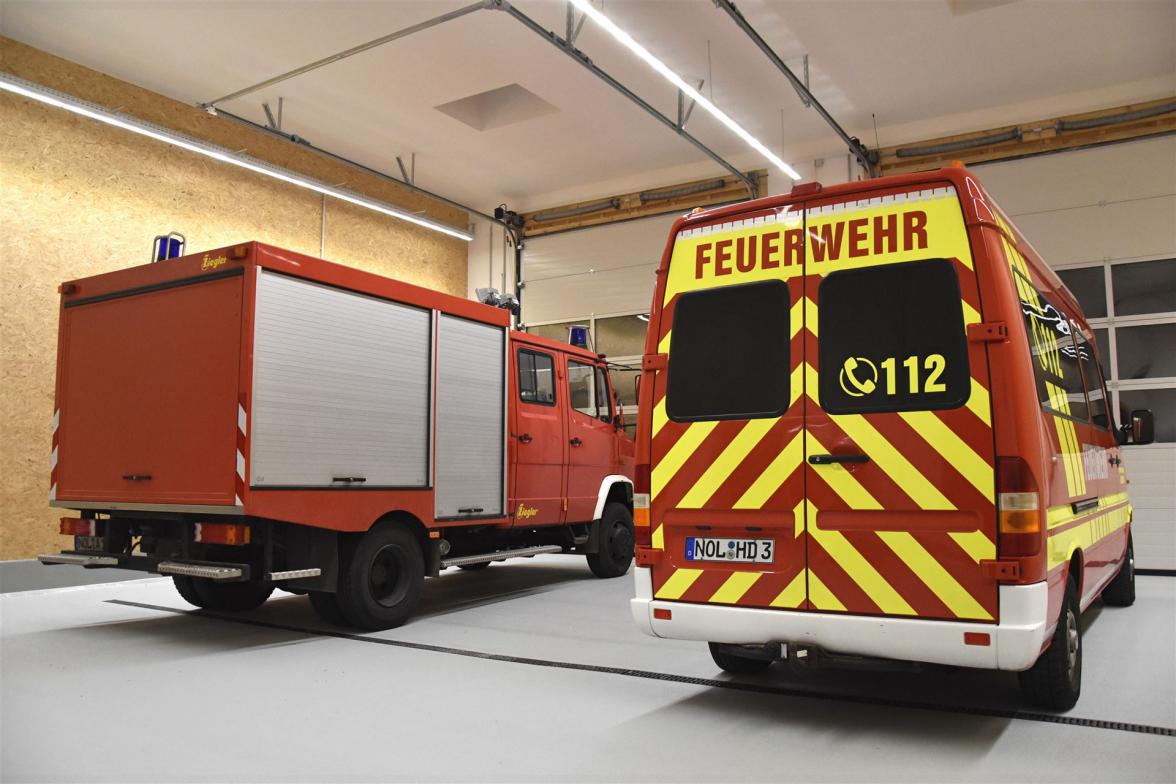 Stellplatz der Fahrzeuge