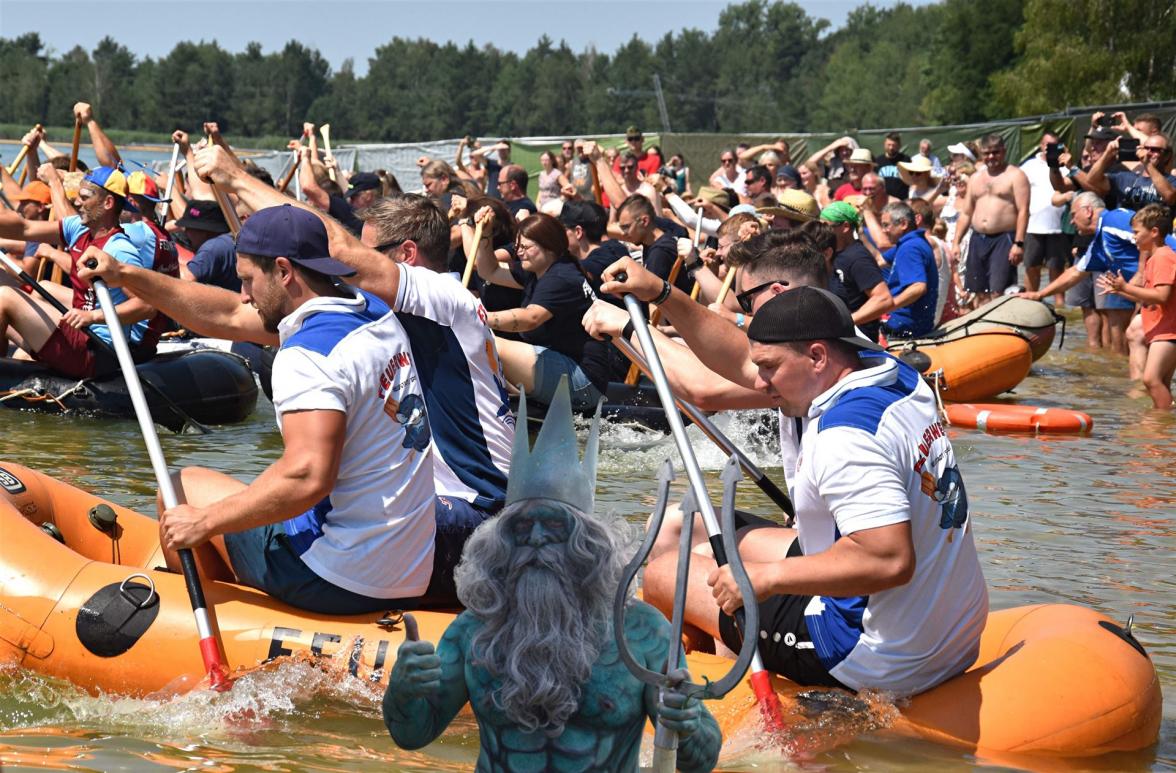 Start zur Schlauchbootregatta 2025 Start zur Schlauchbootregatta 2025