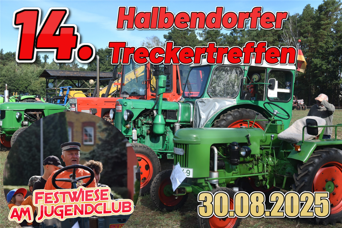 Treckertreffen Werbung 2025 