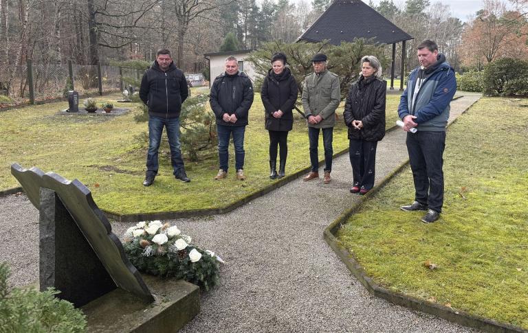 Kranzniederlegung zum Volkstrauertag