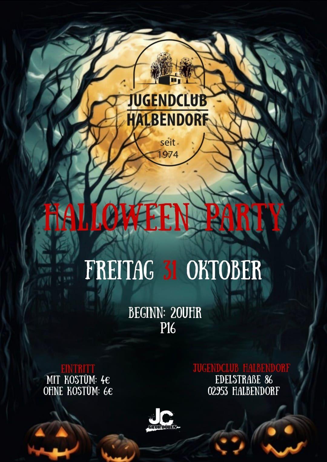 Hallowenparty im JC Halbendorf