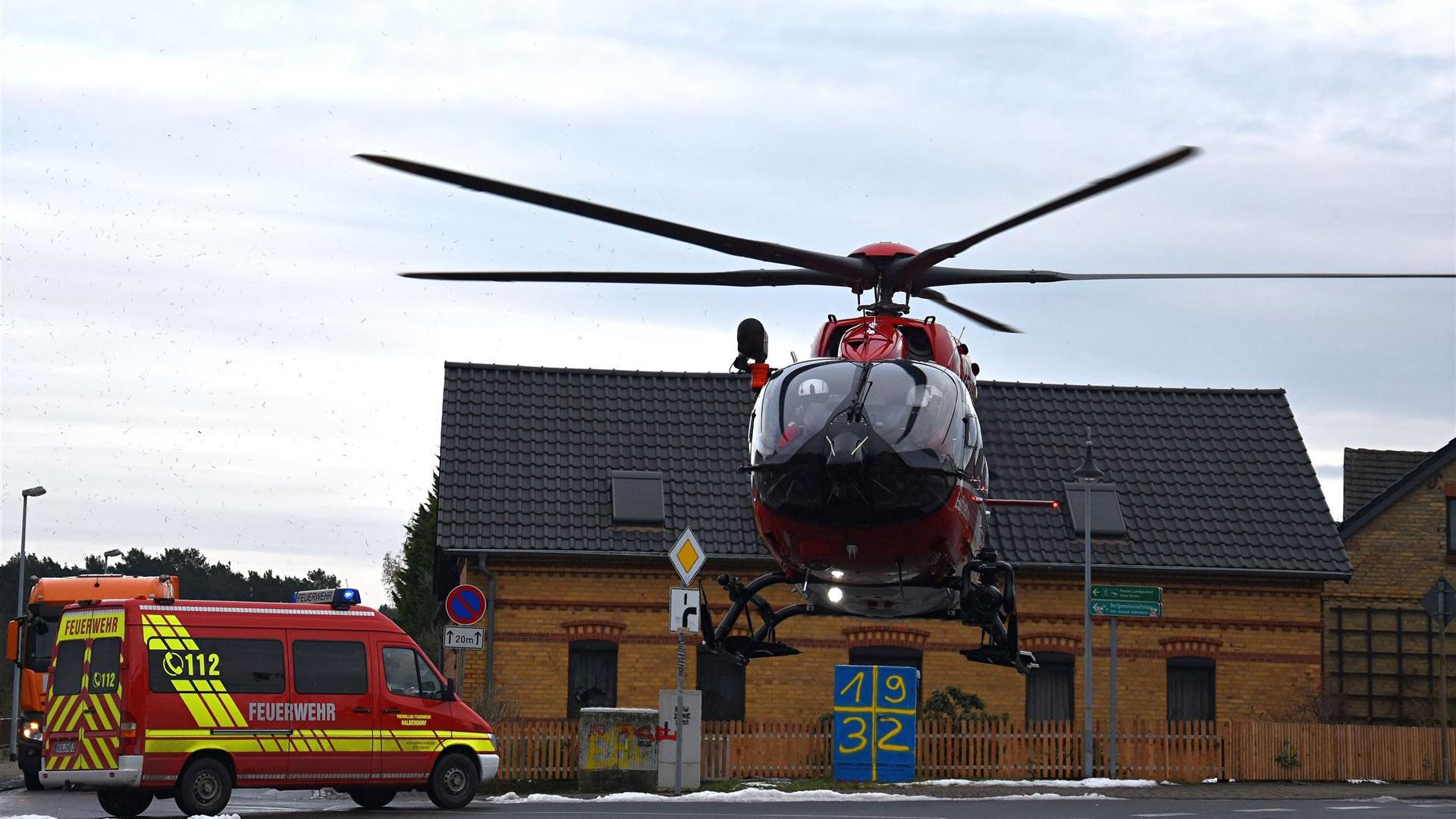 Rettungseinsatz in Halbendorf am 15.01.2026