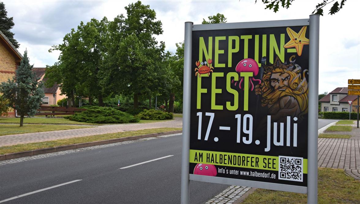 Aufsteller Neptunfest 2026