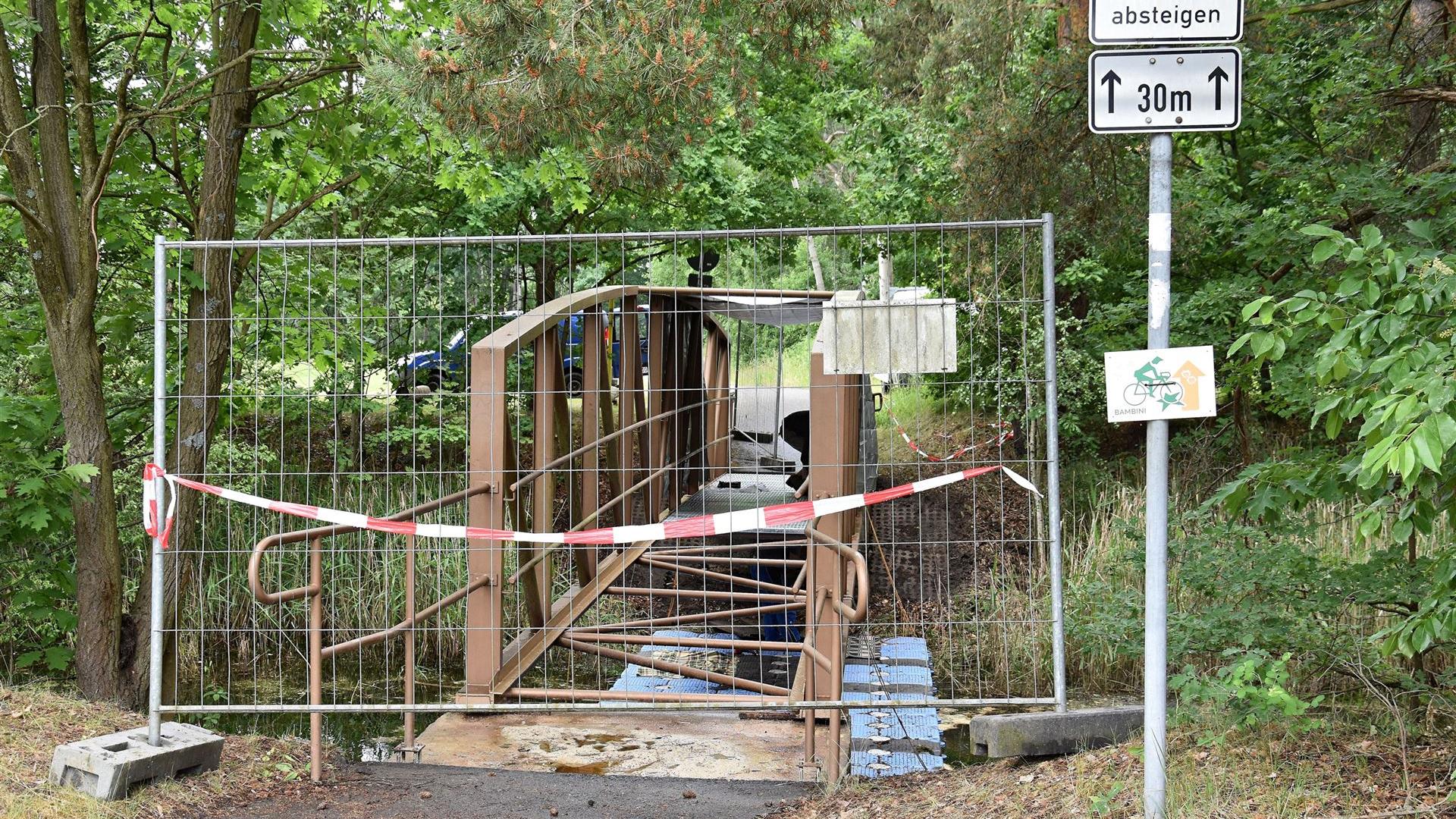Snierung der Halbendorfer Brücke