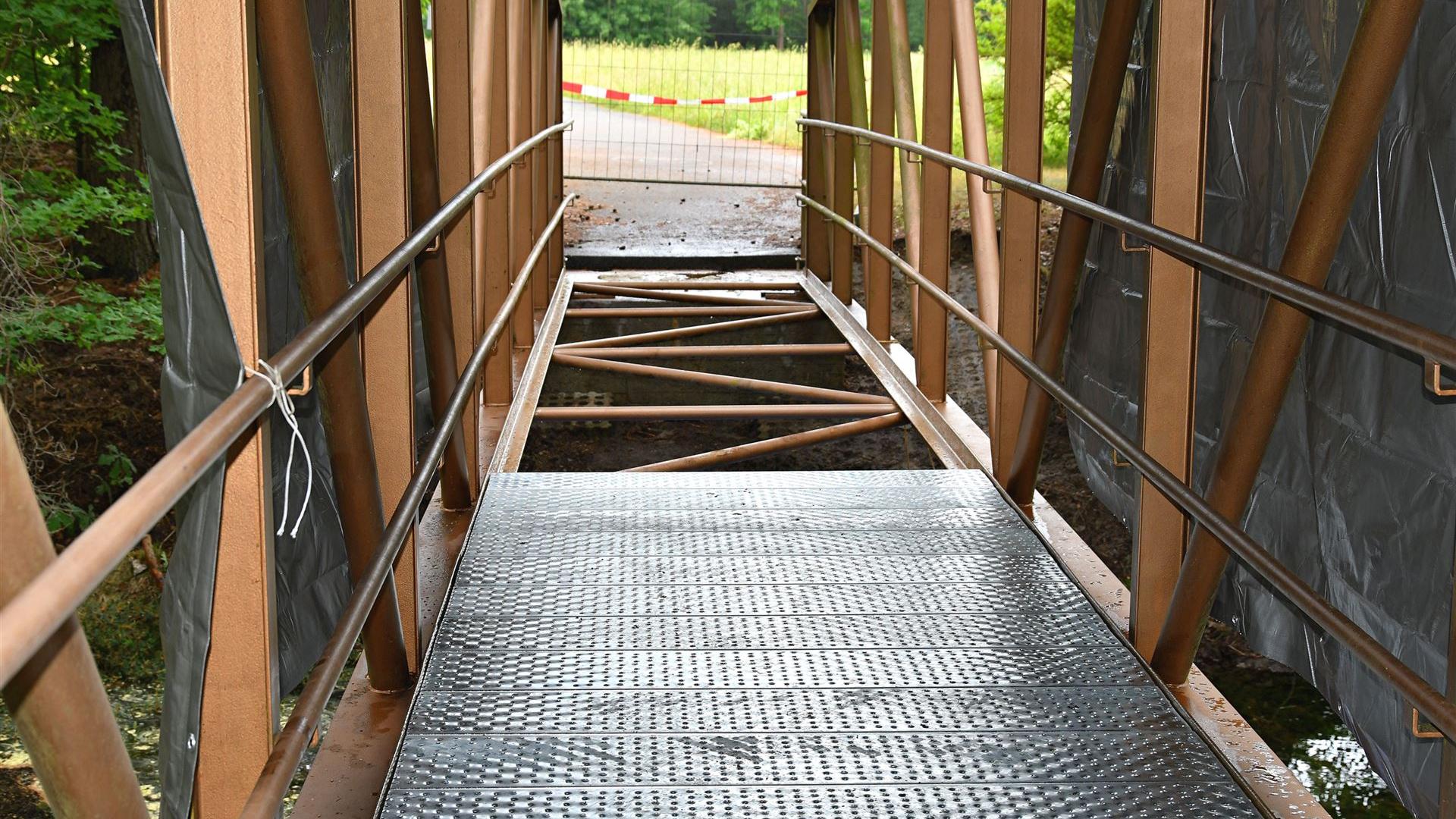 Snierung der Halbendorfer Brücke