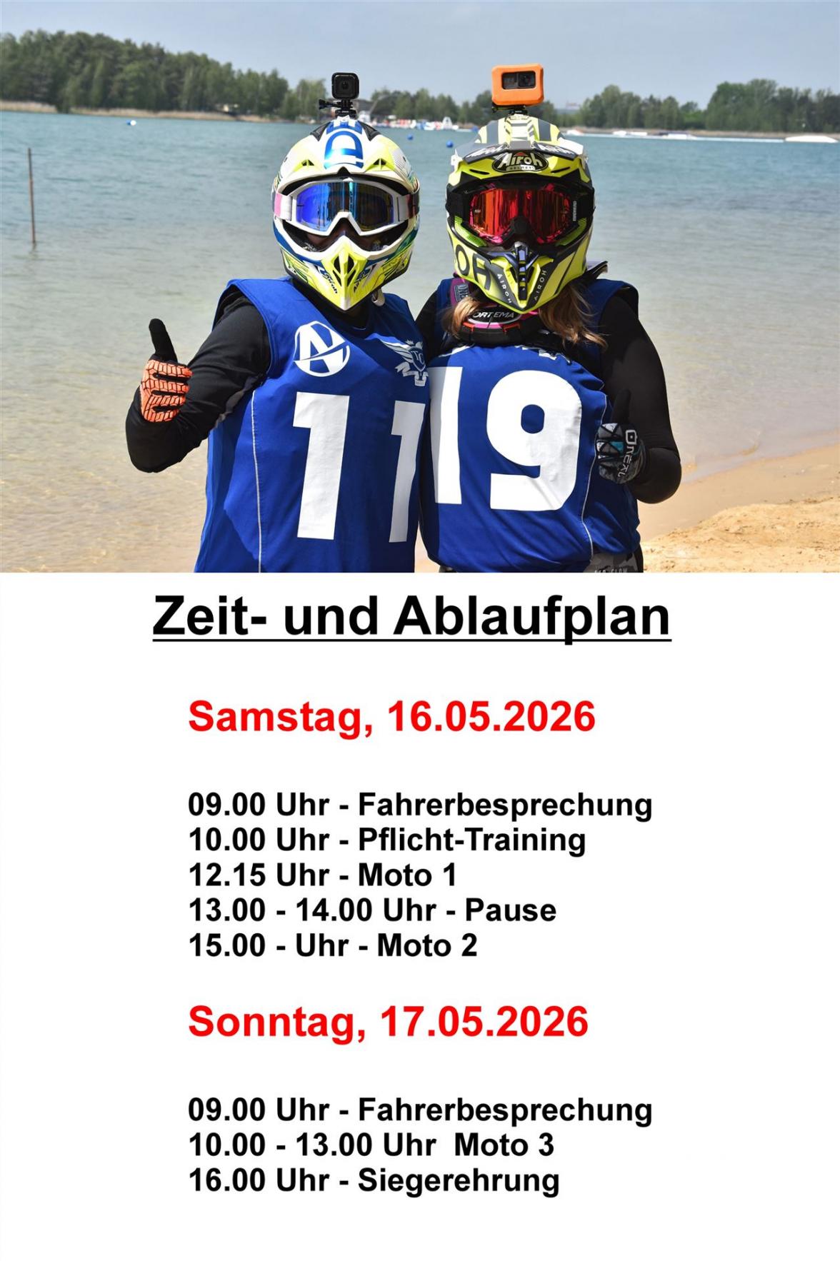 Zeitplan DJSV German Championship