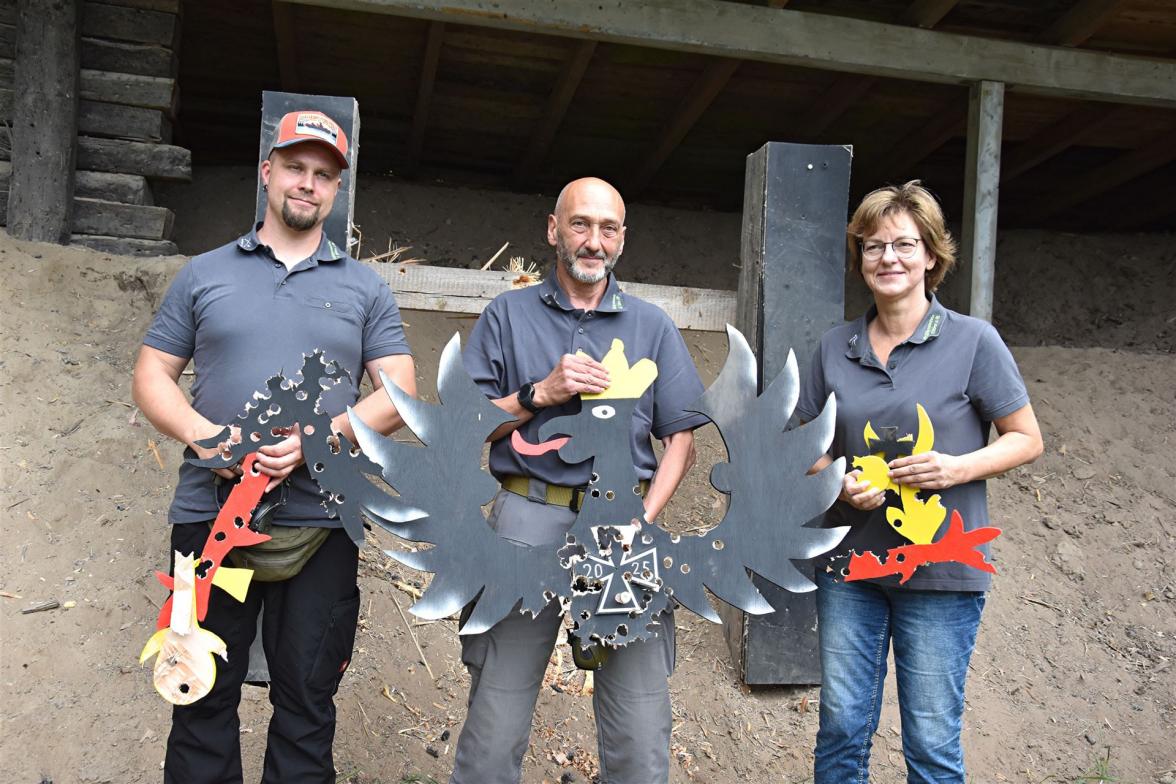 Schützenkönig mit Ritter 2025