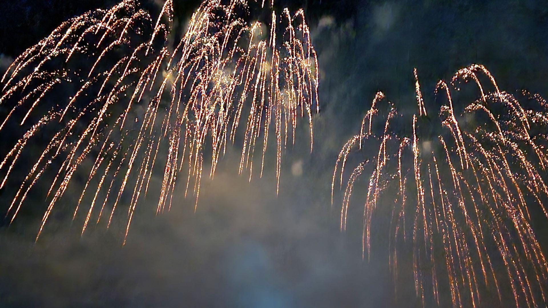 Feuerwerk am Samstag