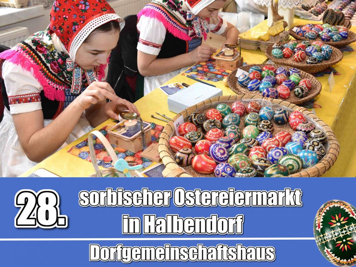 28. sorbischer Ostereiermarkt Halbendorf 2025