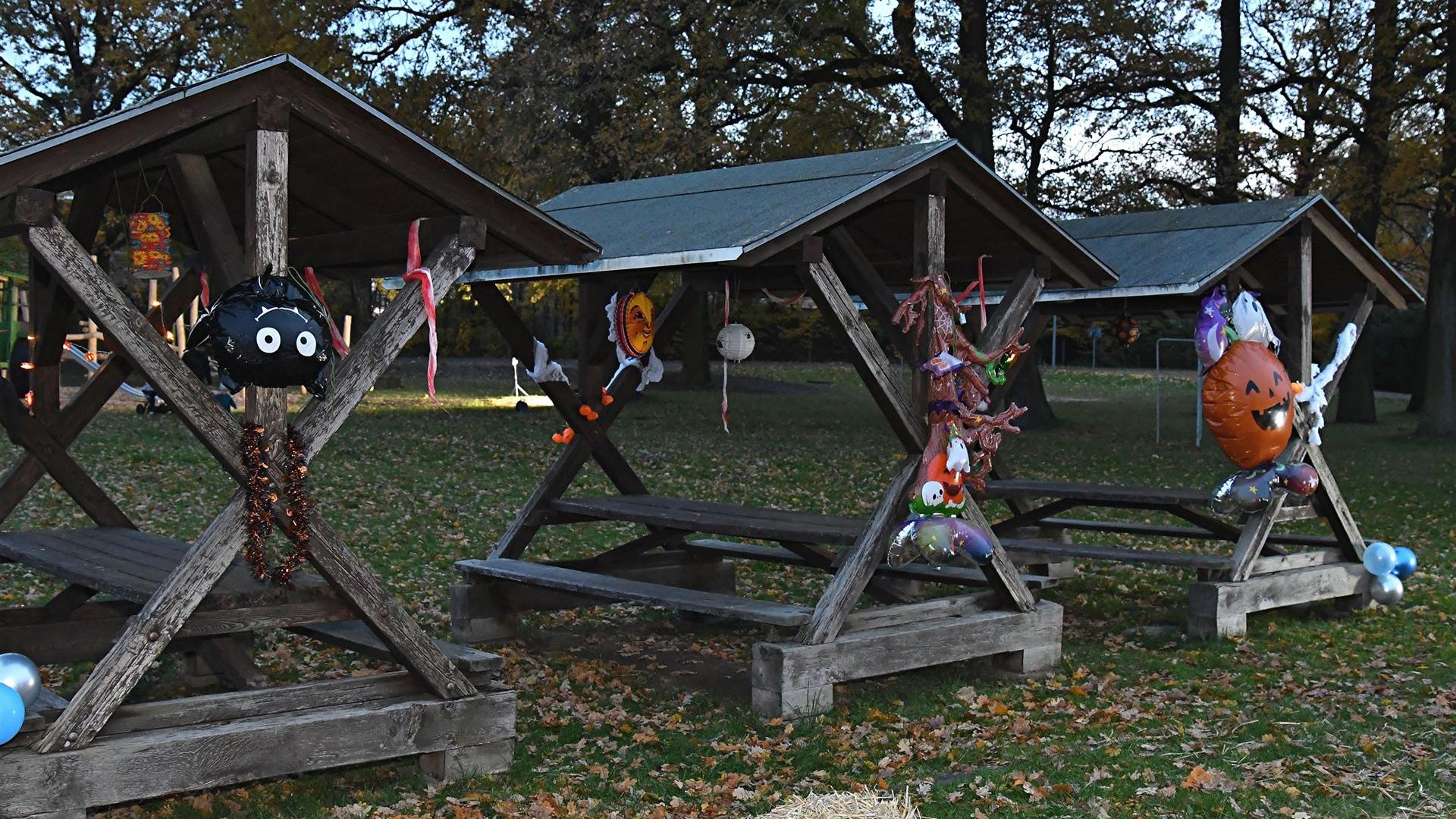 Spielplatz-Halloween