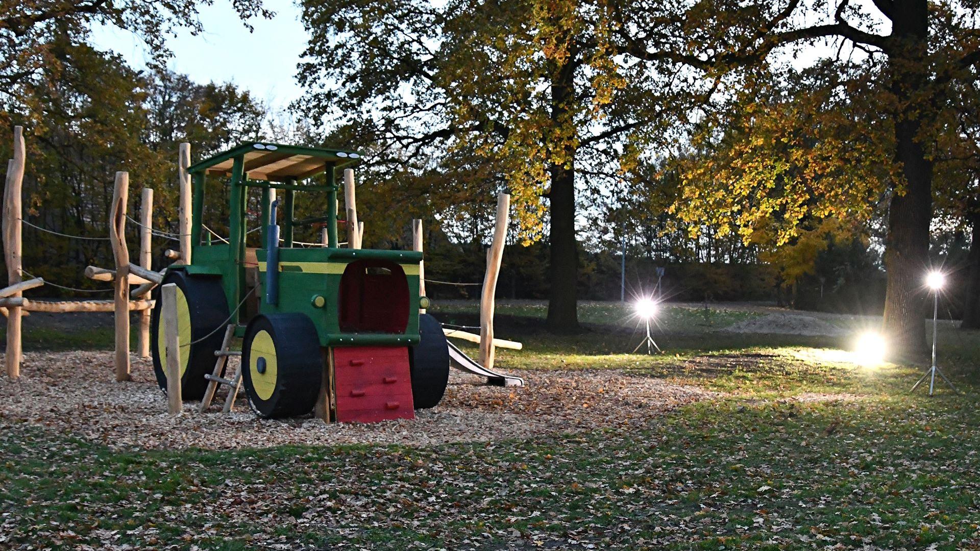 Spielplatz-Halloween