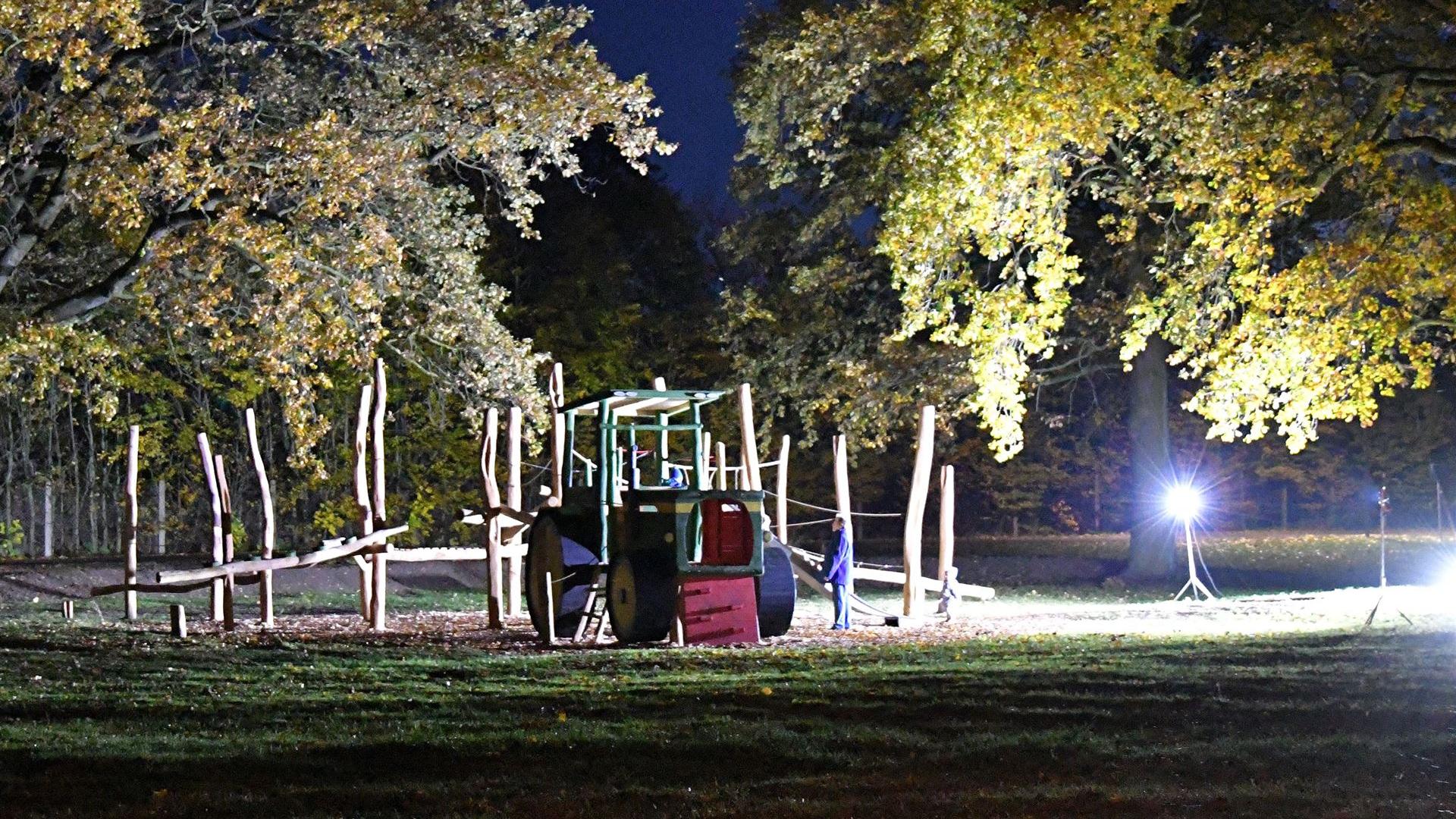 Spielplatz-Halloween