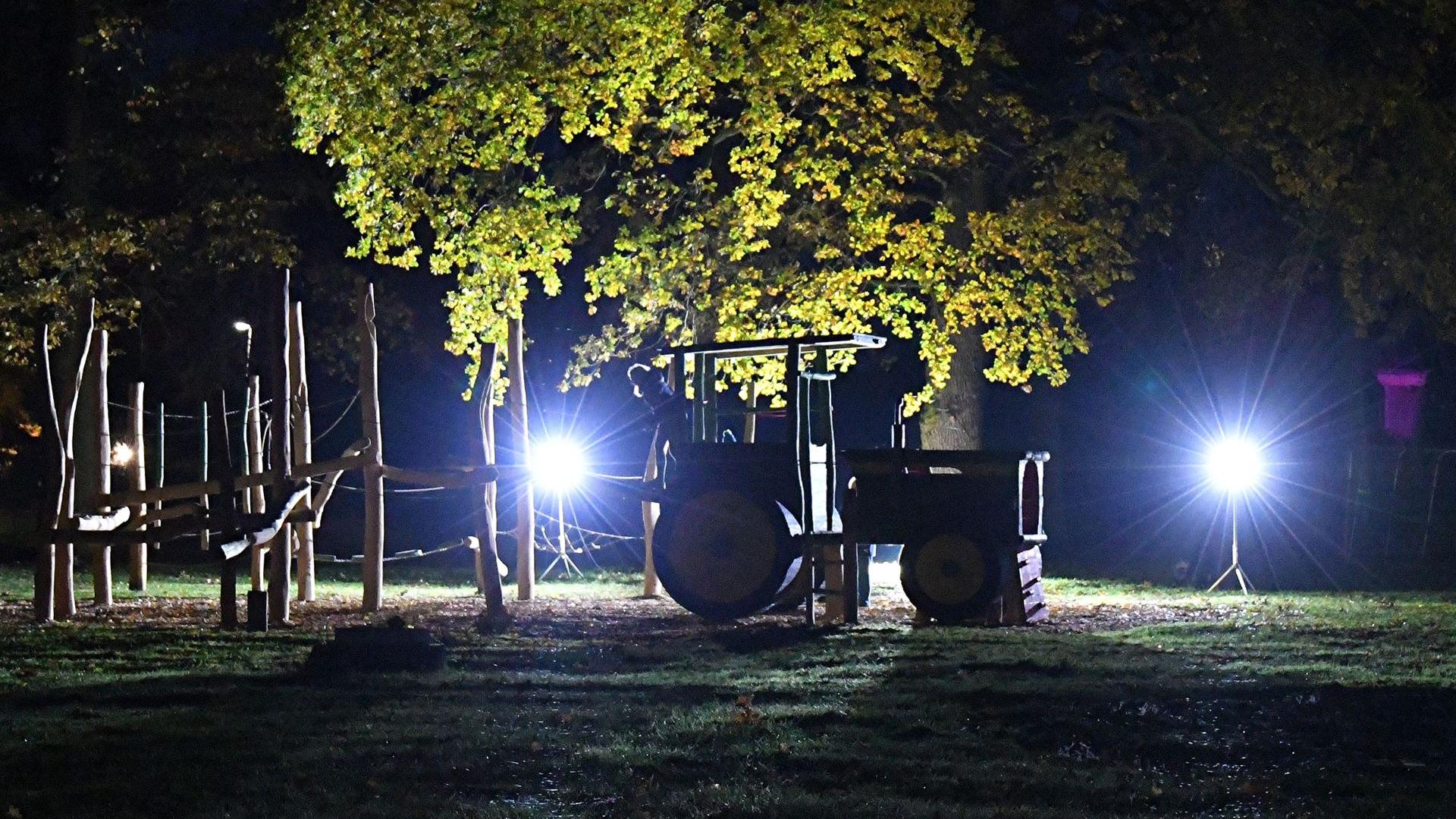 Spielplatz-Halloween