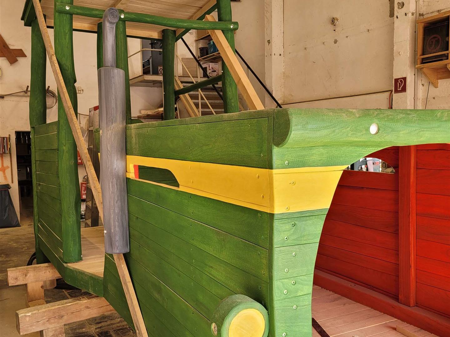 Traktorbau in Boxberg