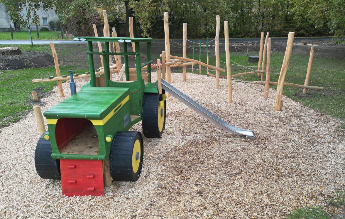 Der neue Spielplatz am 25.10.2025 Der neue Spielplatz am 25.10.2025