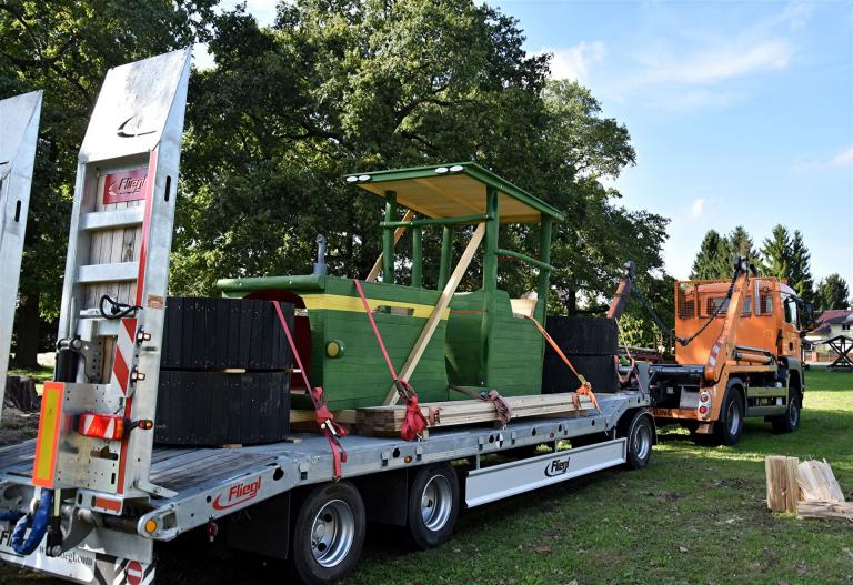 Traktor - Ankunft