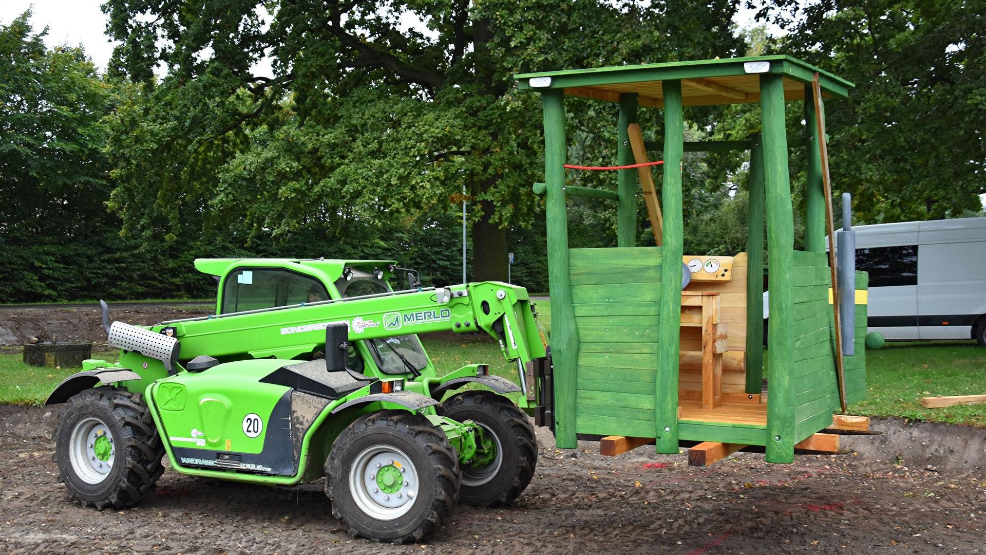 Traktor einsetzen