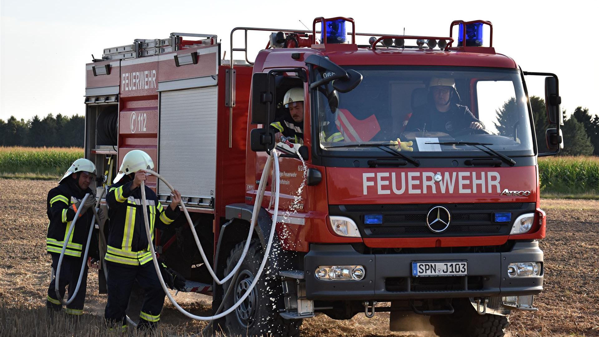 Gemeinsame Brandbekämpfung 