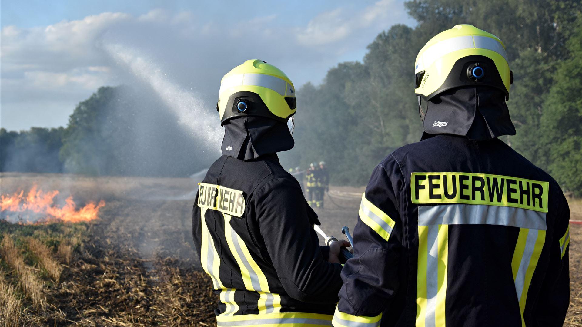 Gemeinsame Brandbekämpfung 