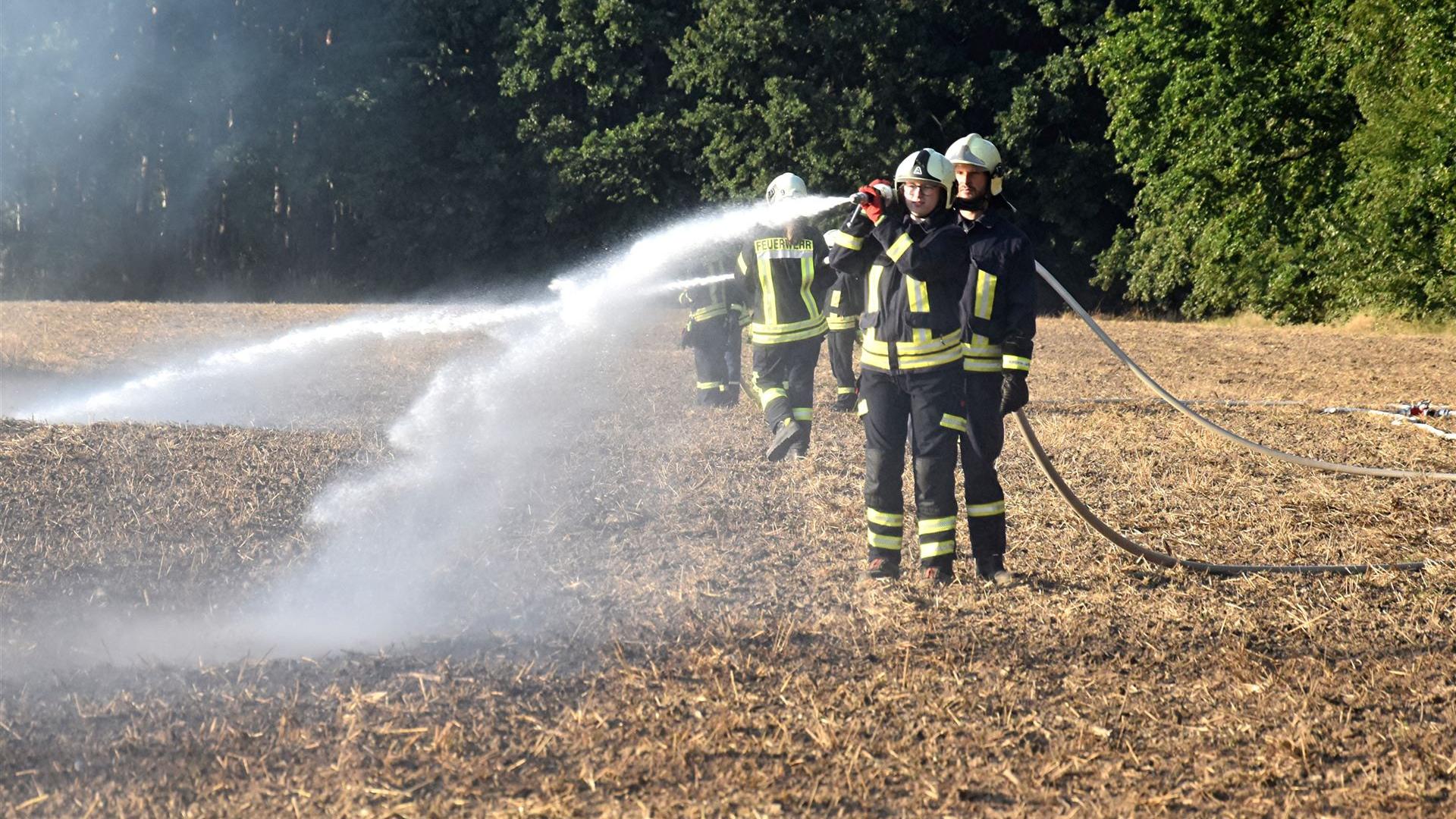 Gemeinsame Brandbekämpfung 