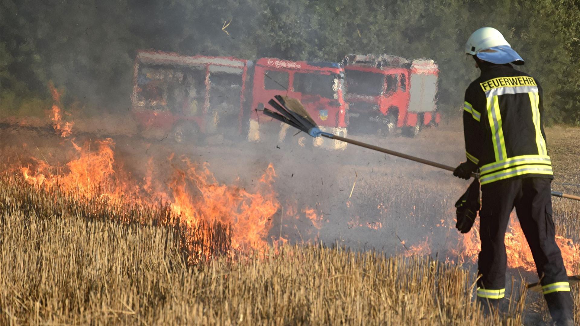 Gemeinsame Brandbekämpfung 