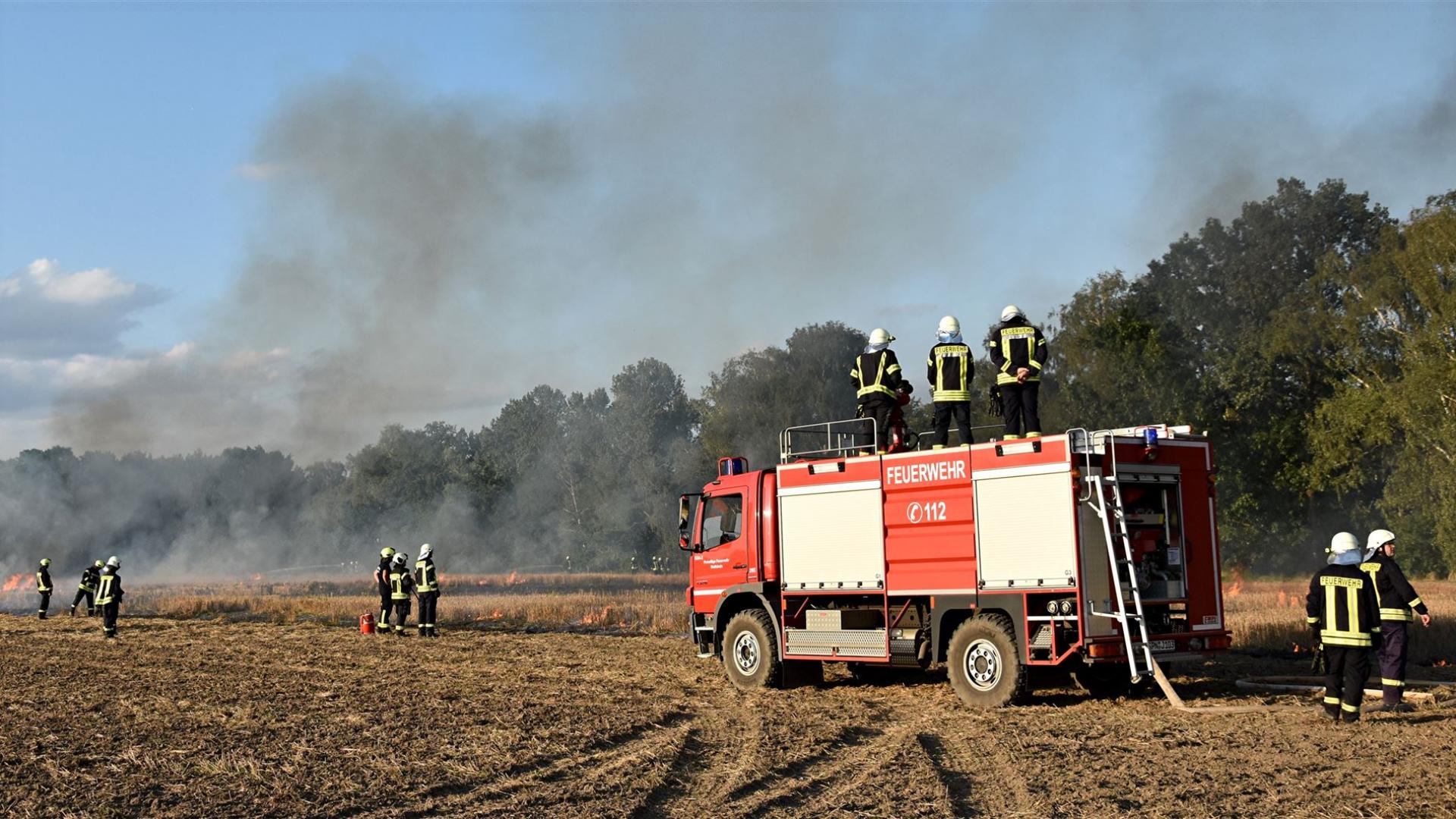 Gemeinsame Brandbekämpfung 