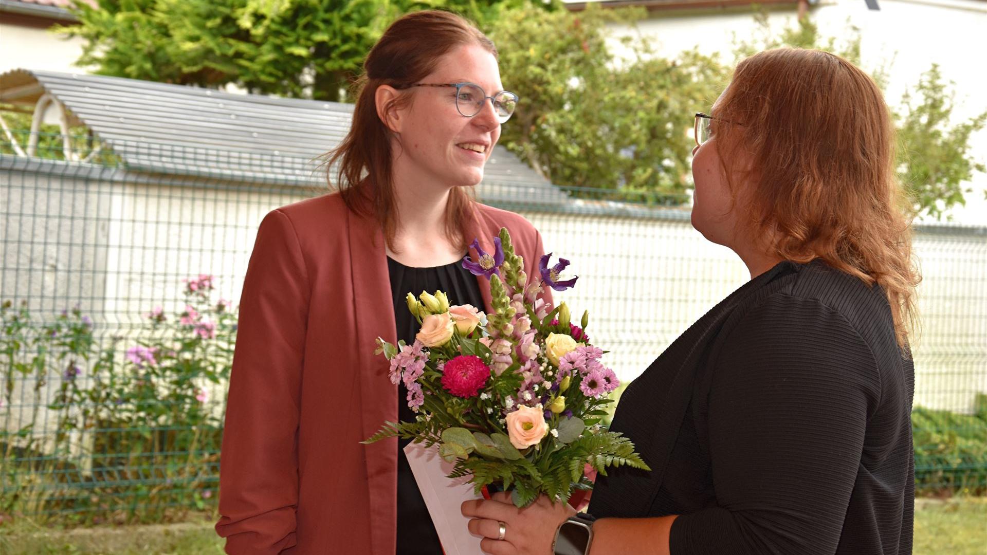 Verabschiedung Nadine Bertko